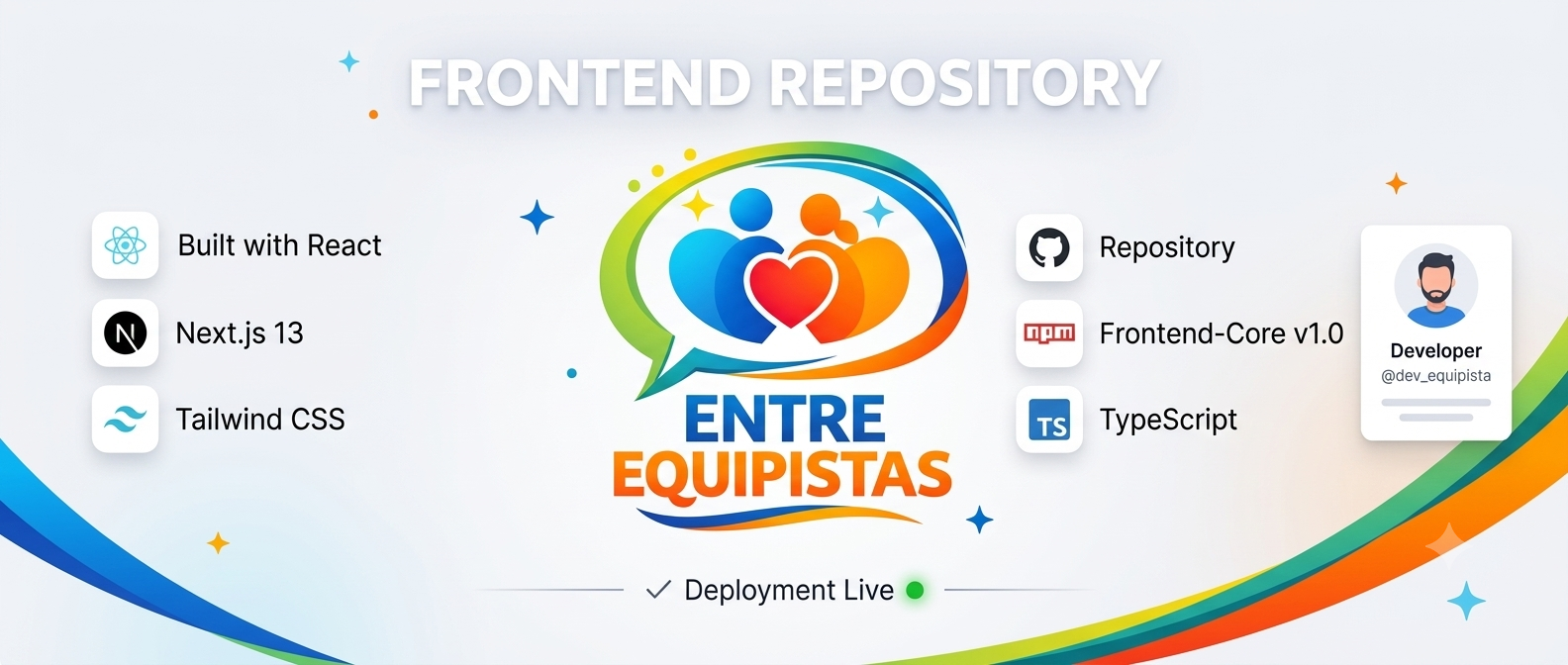 Poster Frontend Marketplace Entre Equipistas
